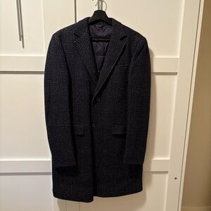 ALLEN EDMONDS Men’s Plaid Peacoat